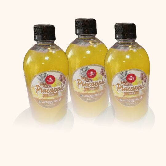500ml bottle of fresh pineapple juice from Ujayzfood in Asaba